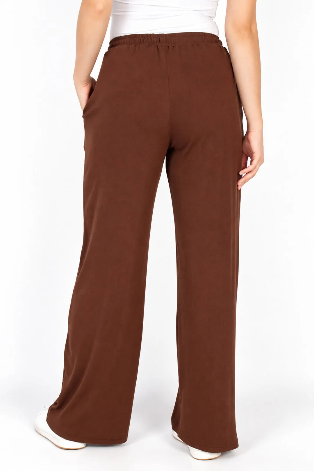 lds choc pintuck  wideleg
