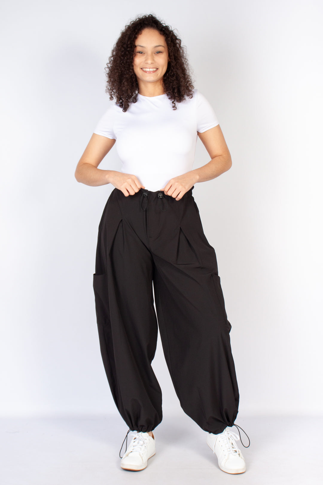 Parachute cargo joggers