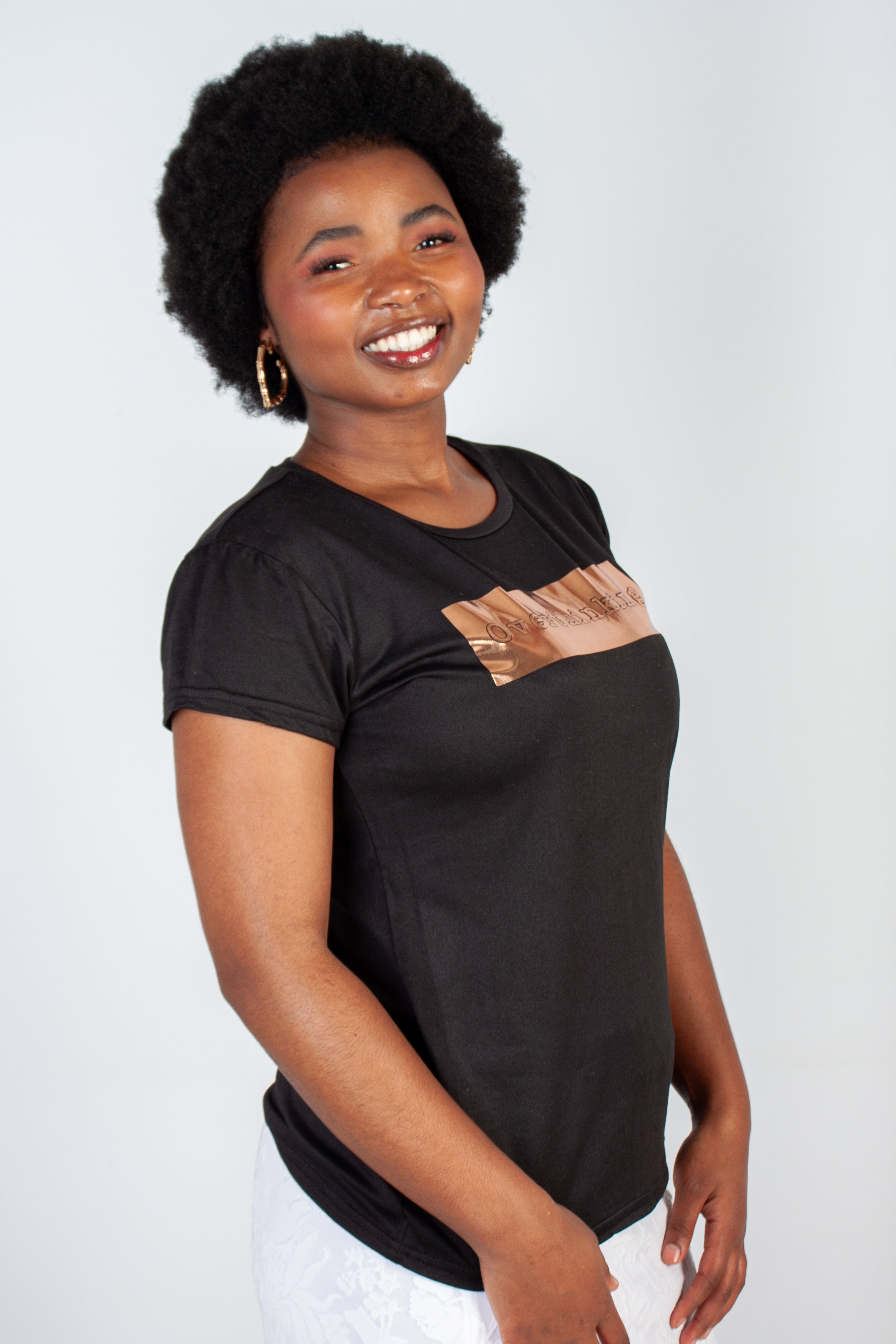 Graphic "Not Here for Drama" T-Shirt