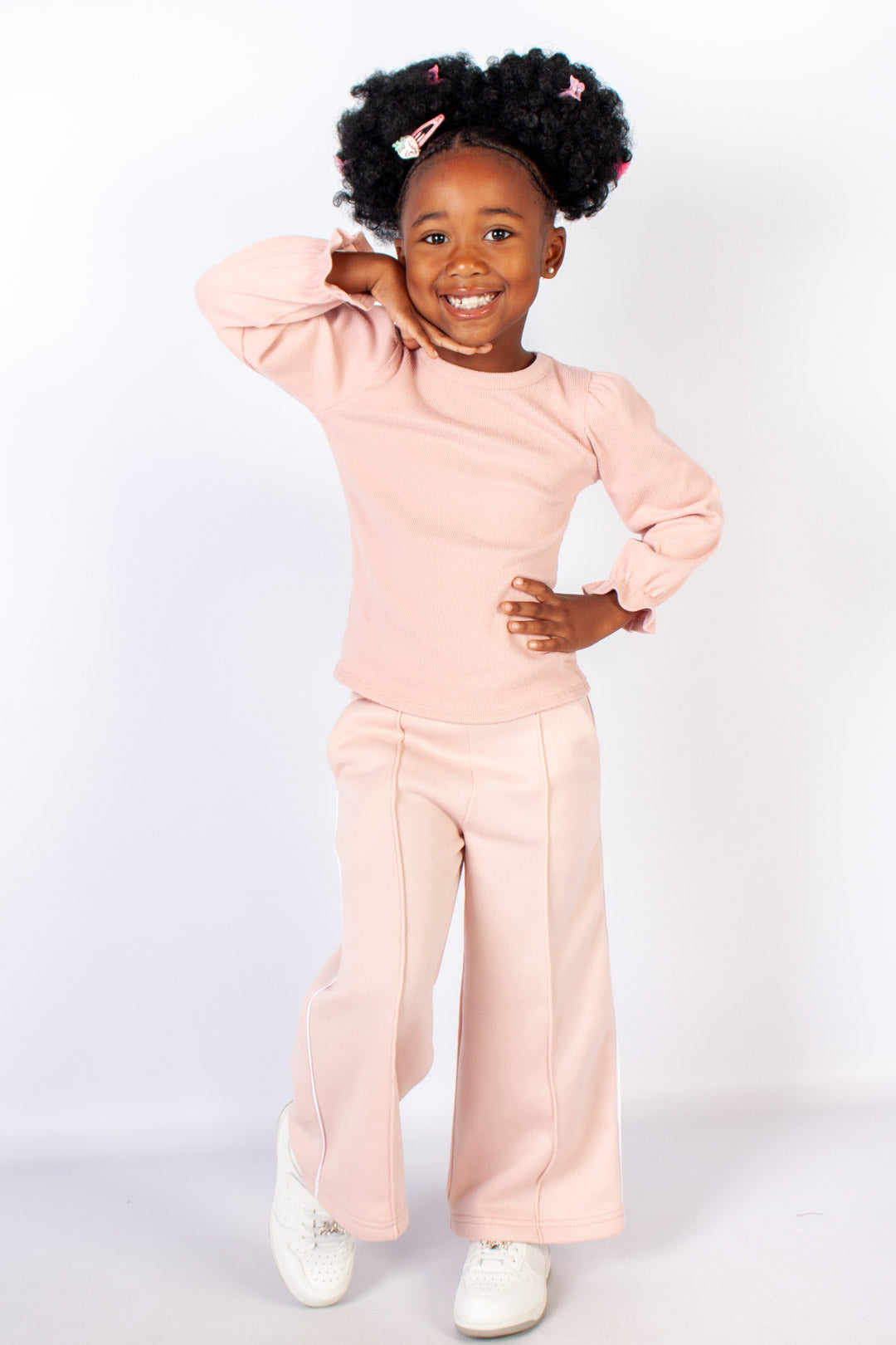 Long Sleeve Ribbed Top