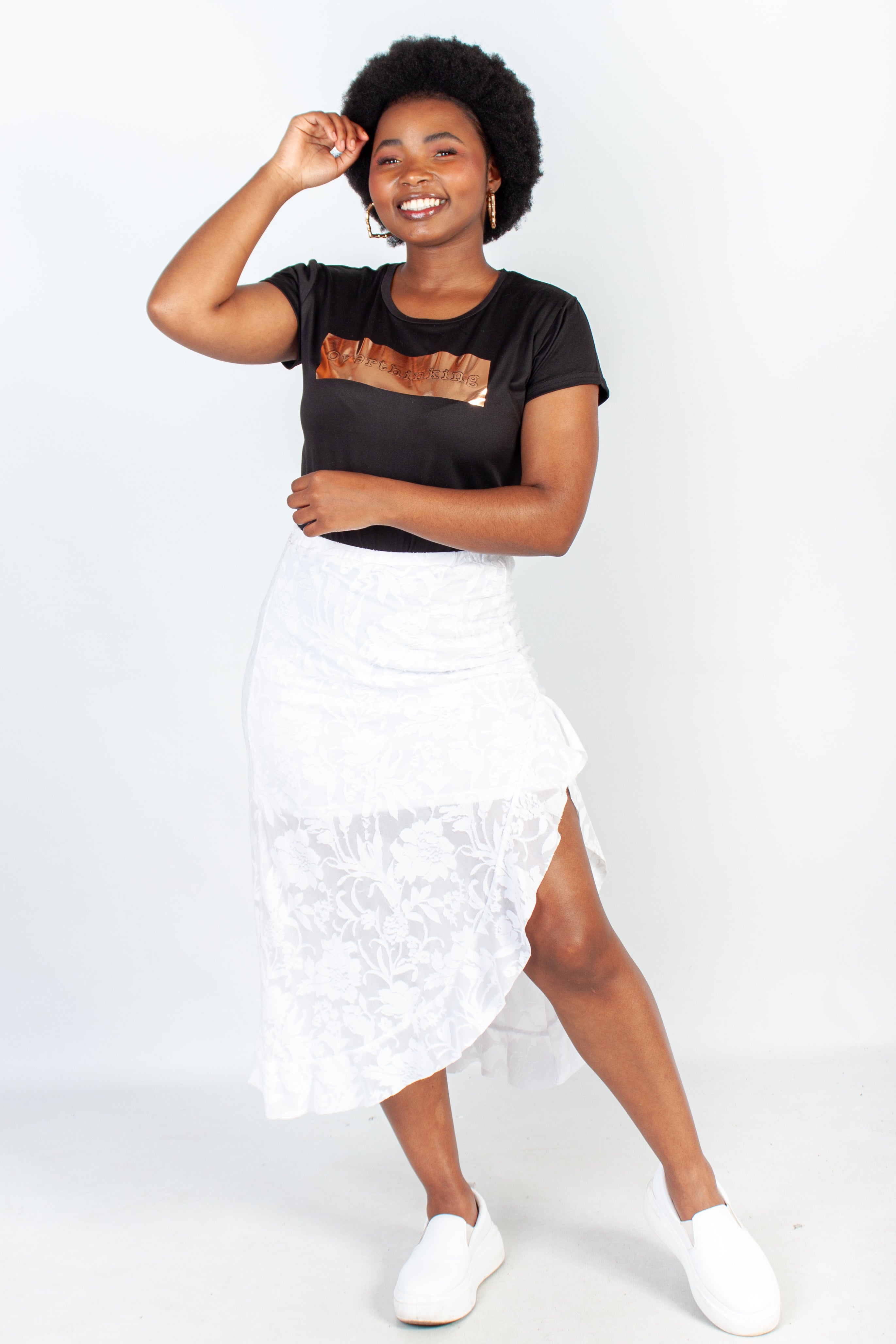 Graphic "Not Here for Drama" T-Shirt