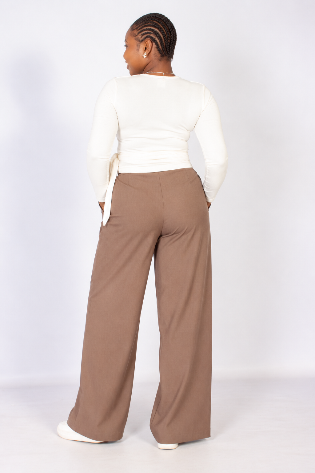 Pleated Puddle Pants