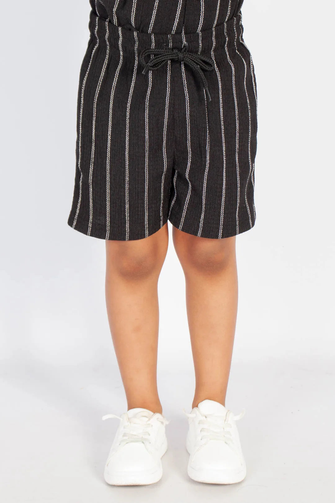 Stripe Textured Short