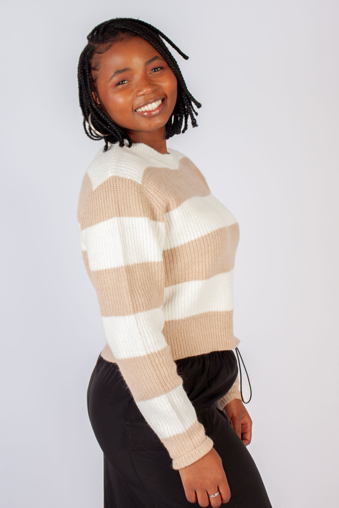 Knitted Cropped Jersey