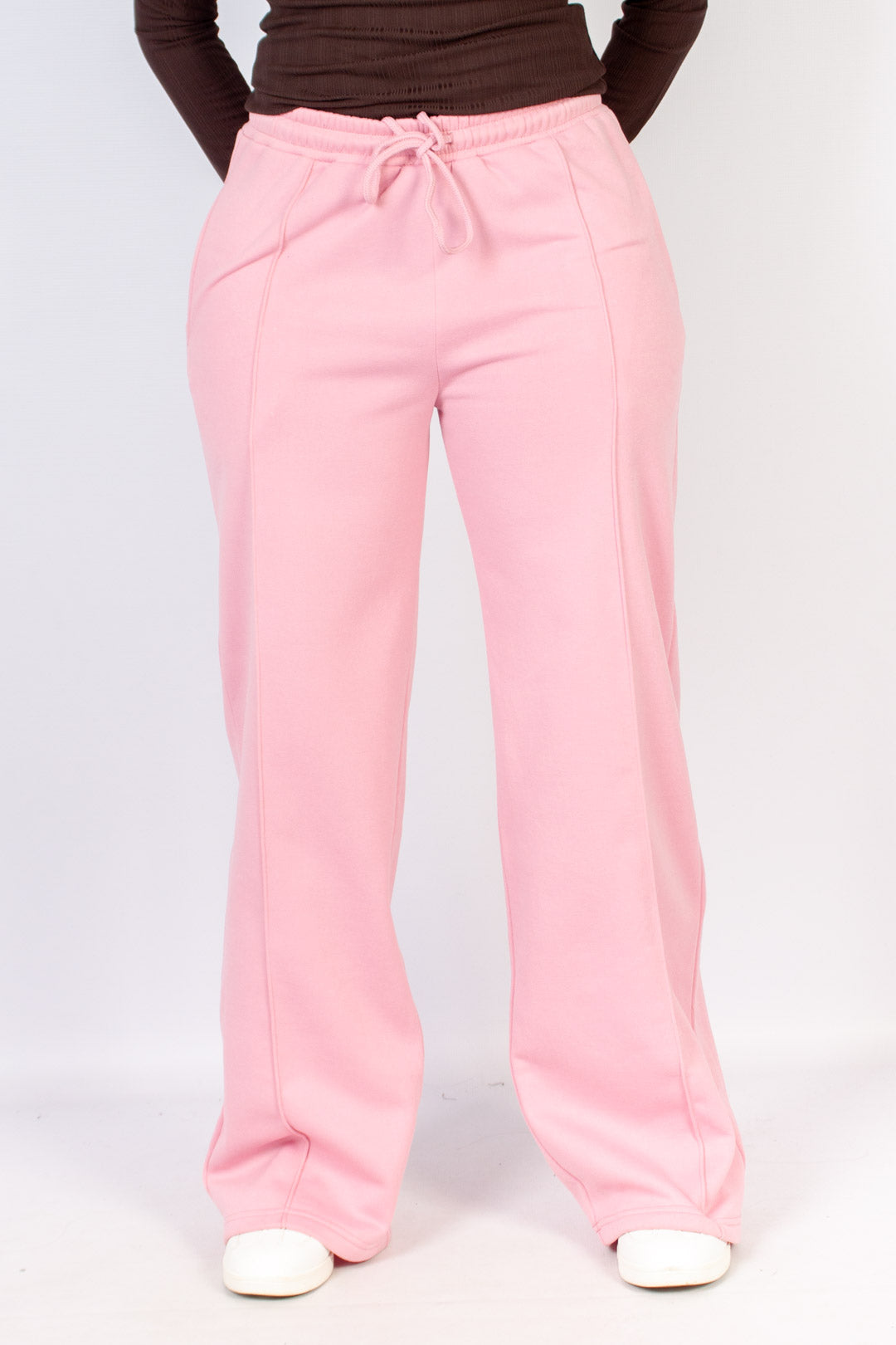 Wideleg Fleece Pants