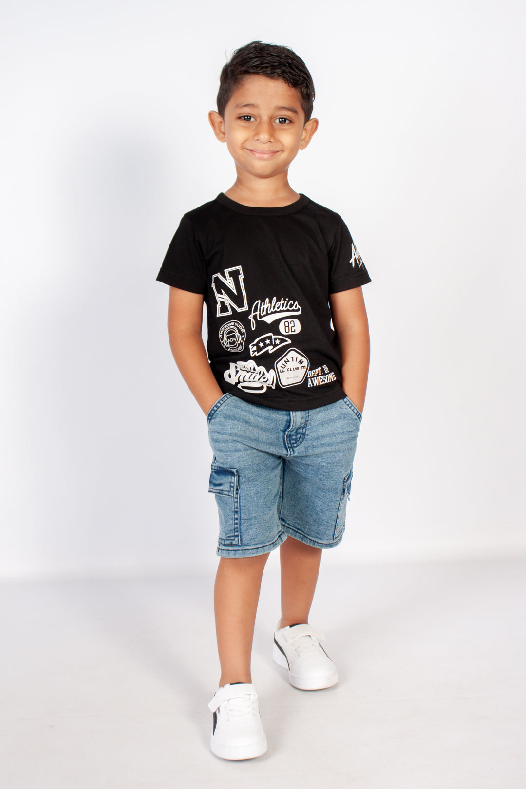 Cargo Denim Short