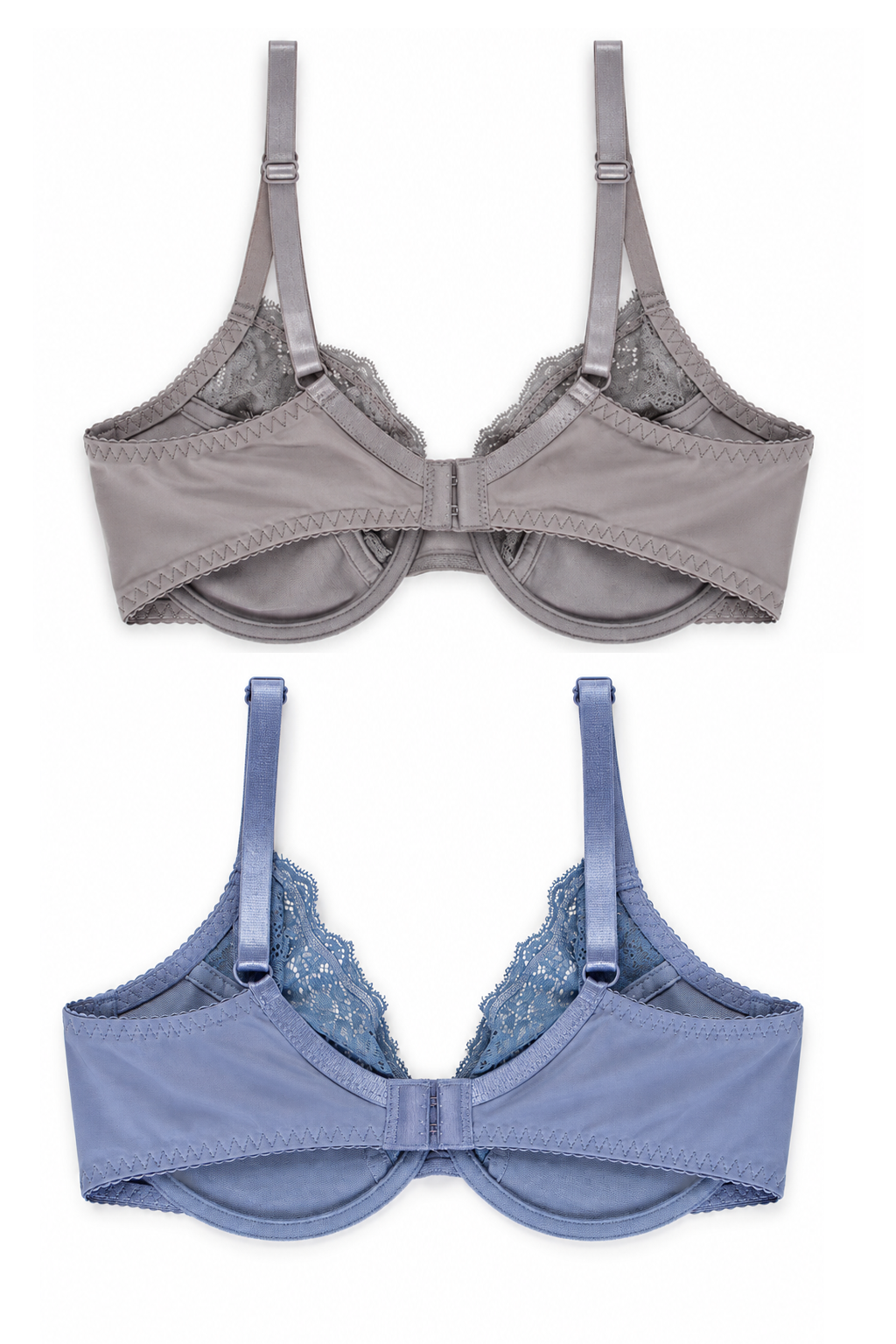 2 Pack Lace Non-Padded Bra