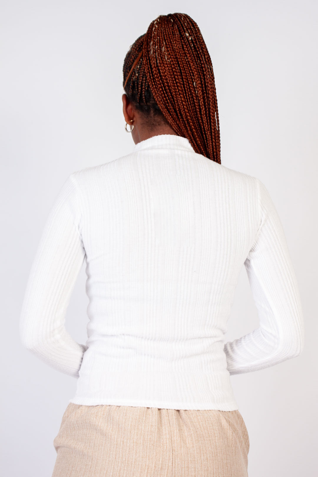 Long Sleeve Turtleneck Top