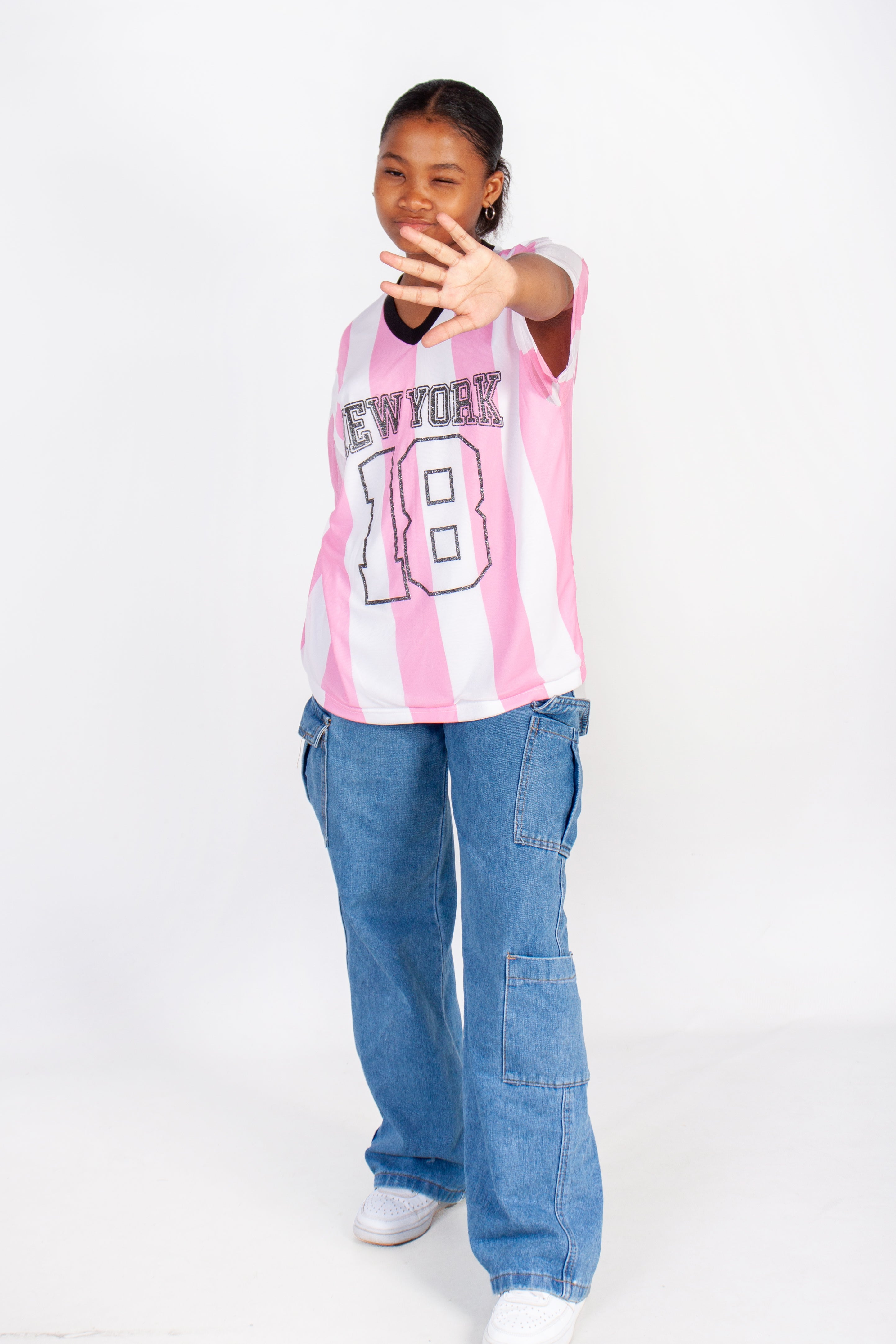 Graphic Oversized "80" T-Shirt