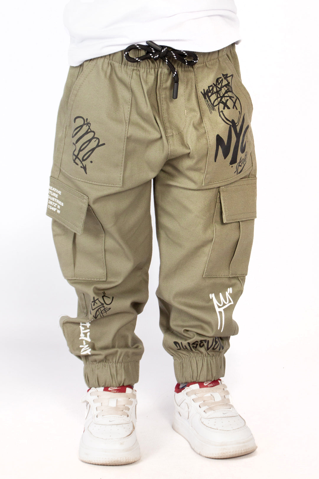 Graphic Cargo Jogger