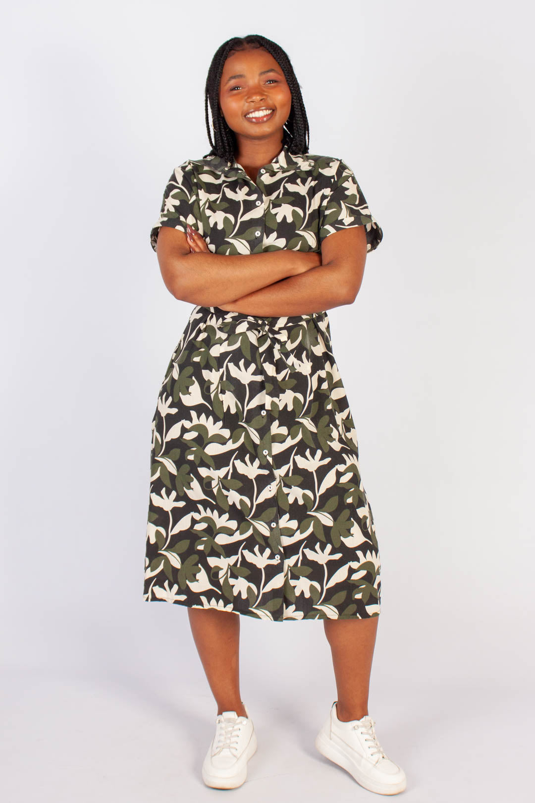 Midi Shirt Dress