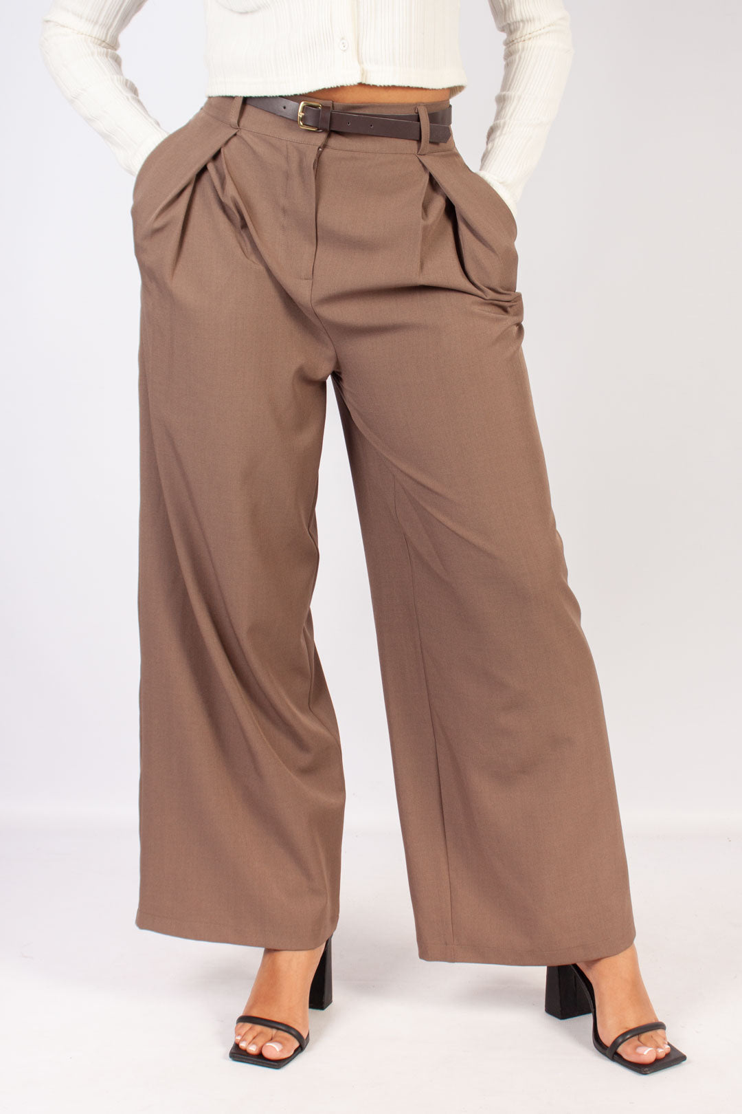 Pleated Puddle Pants