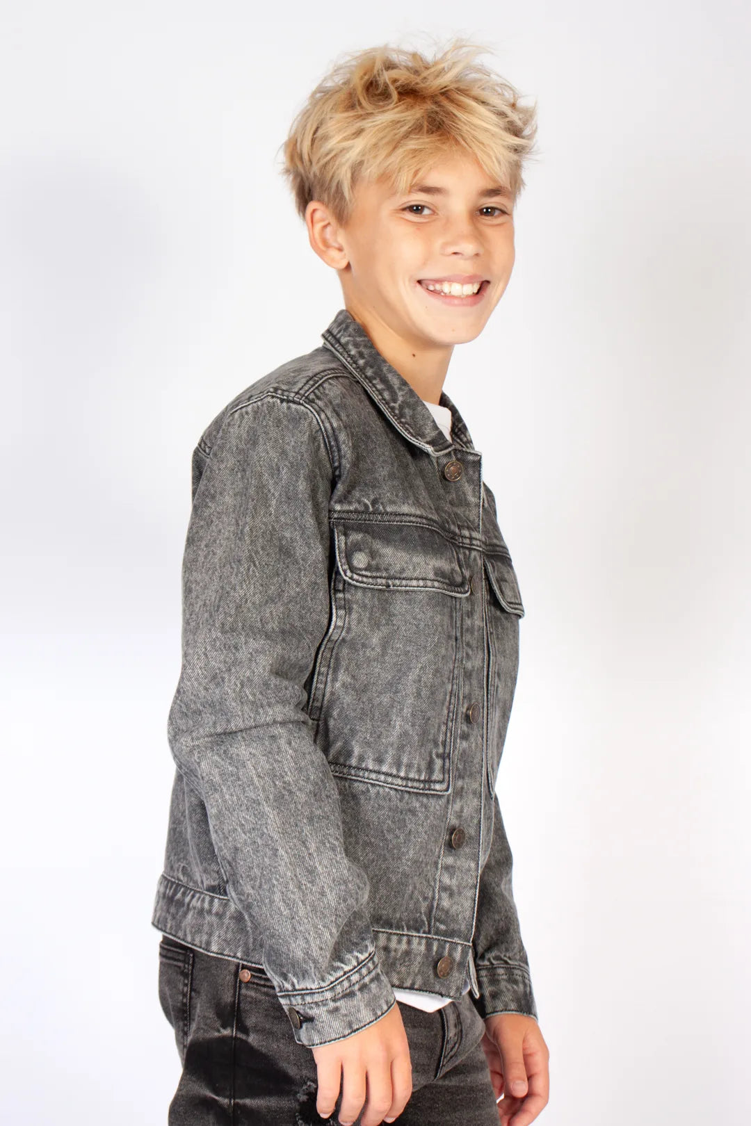 Cargo Denim Jacket