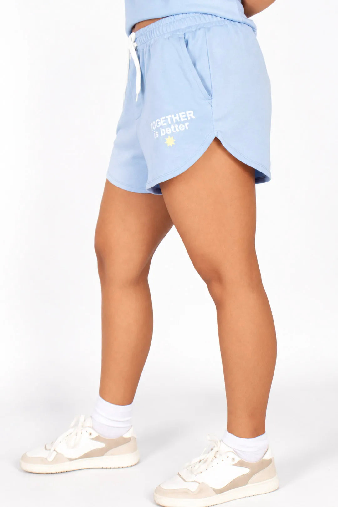 lds blue "florida" turnover waistband short