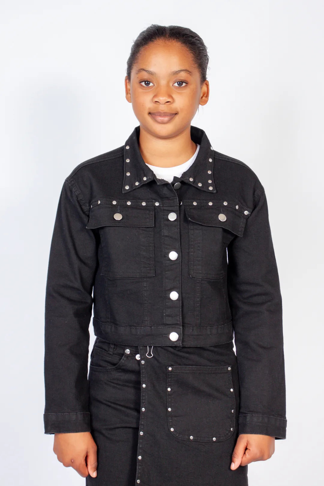 Cropped Denim Jacket