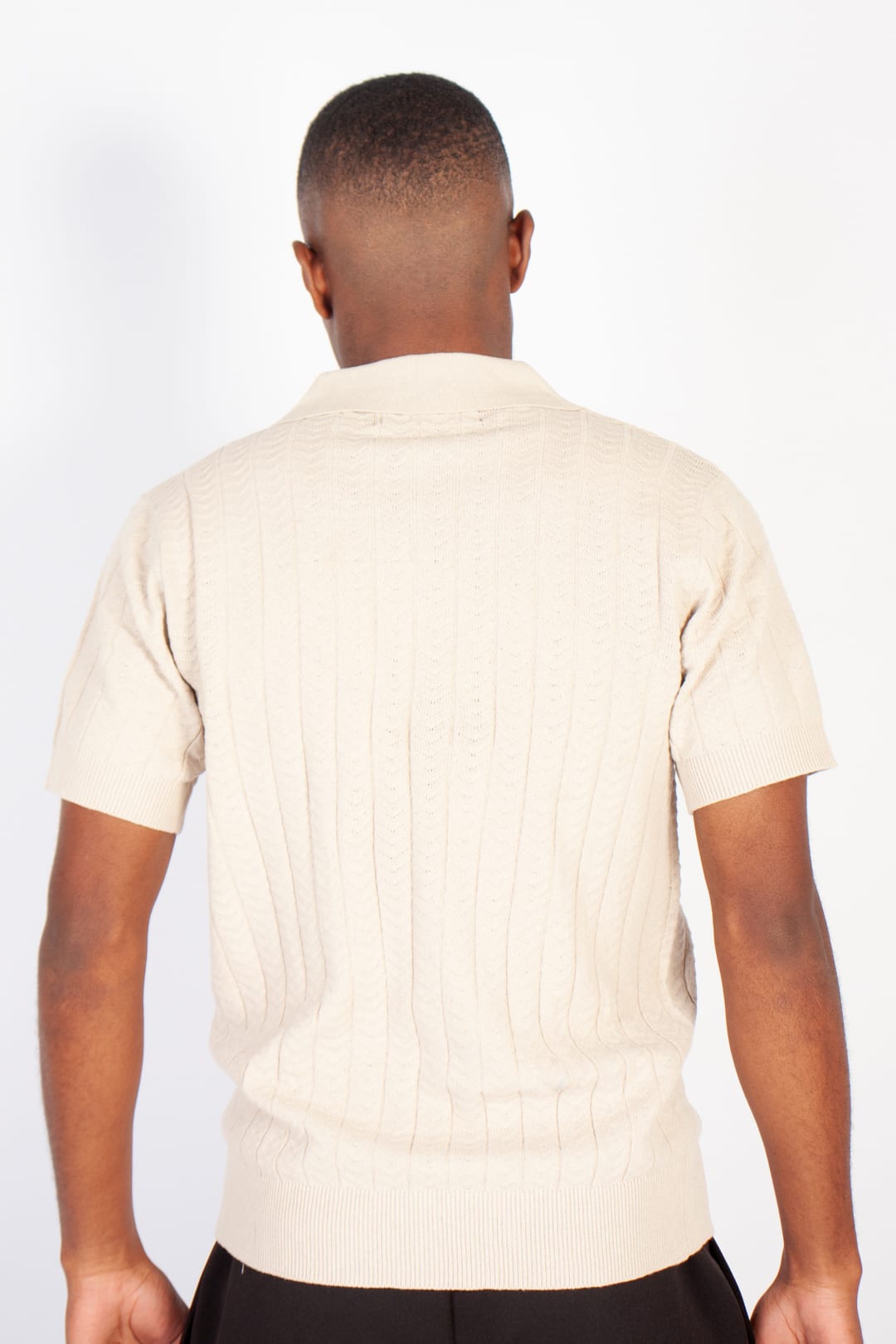 1/4 Zip Textured Golfer