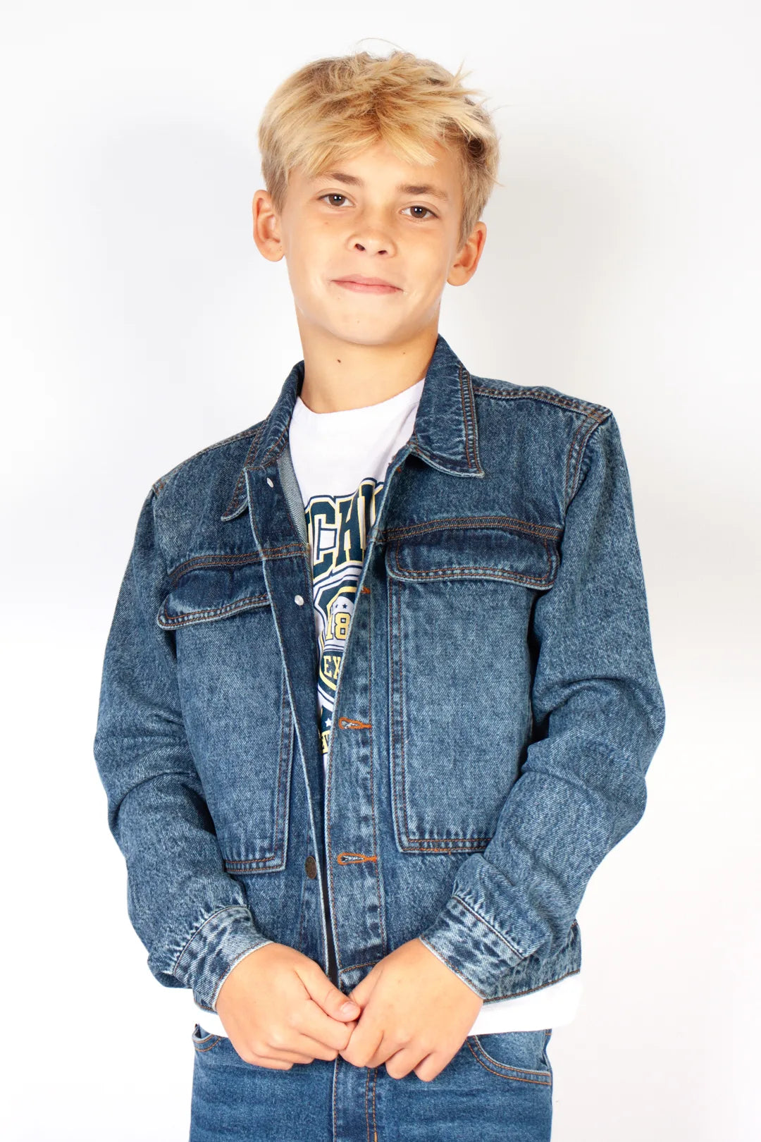 Cargo Denim Jacket