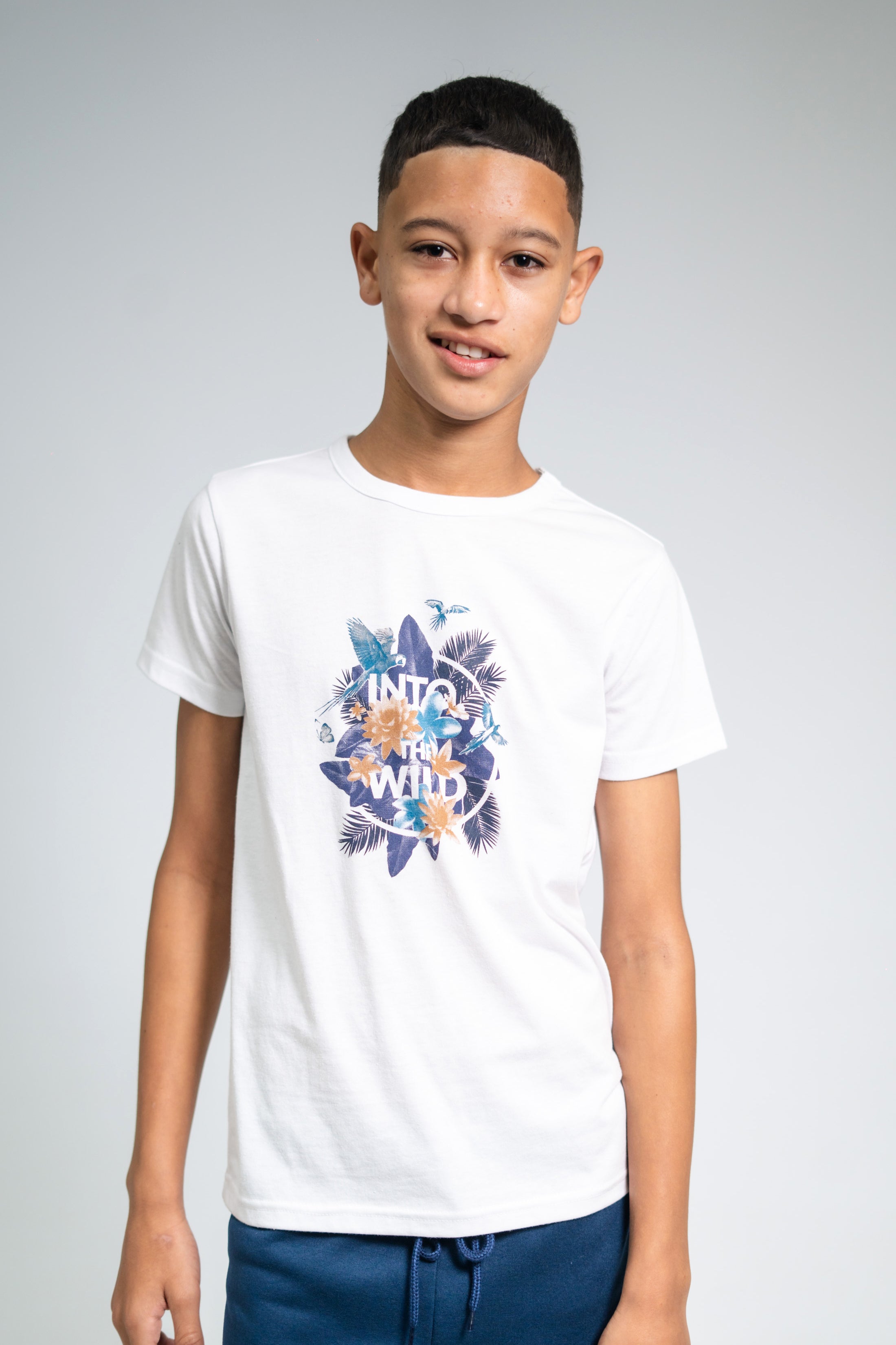 Graphic "Into The Wild" T-Shirt