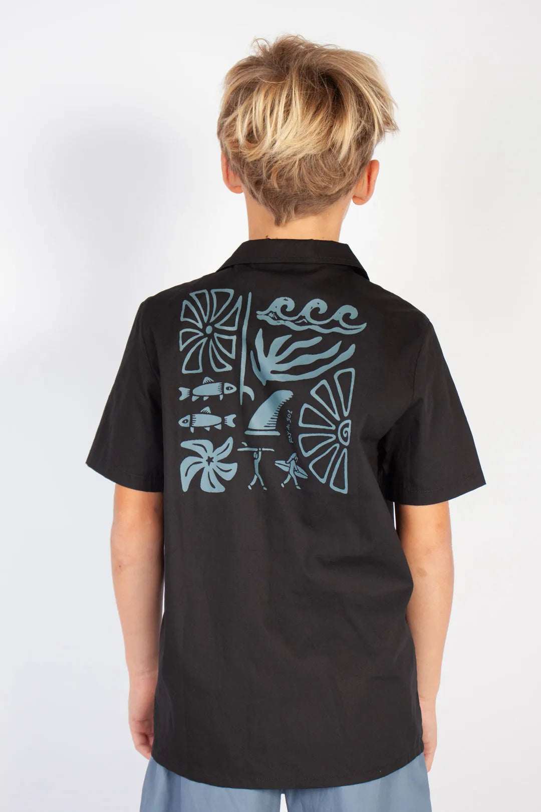 Graphic Swim Shirt