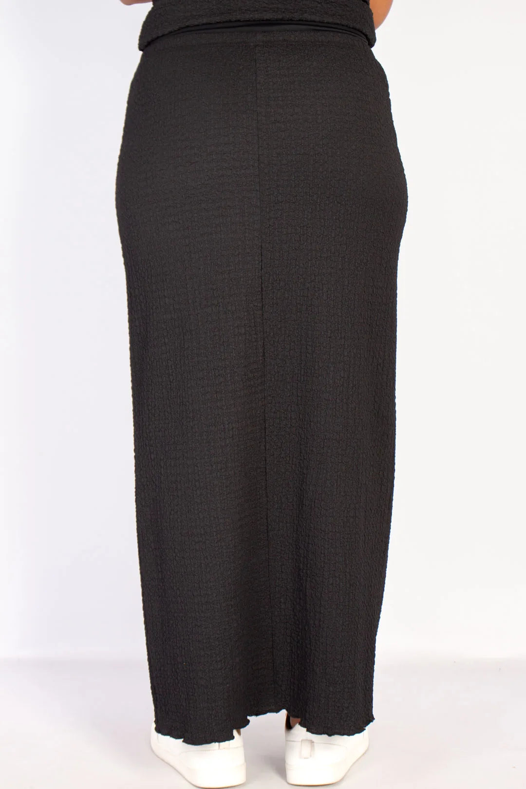 lds crinkle drawstring maxi