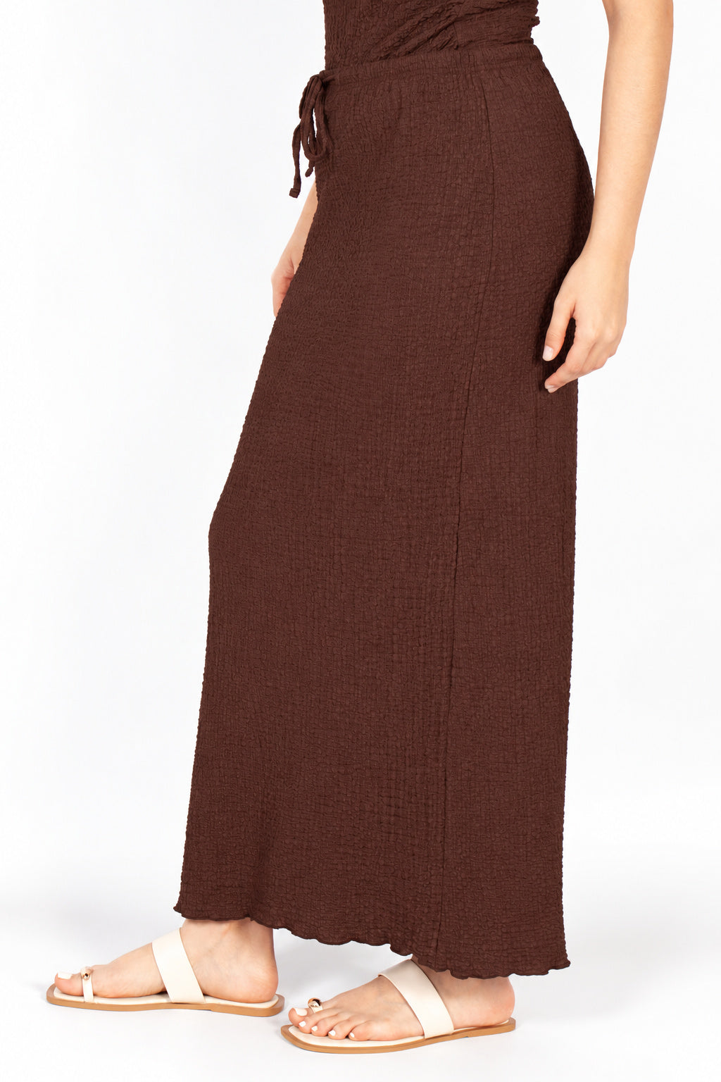 Crinkle Maxi Skirt