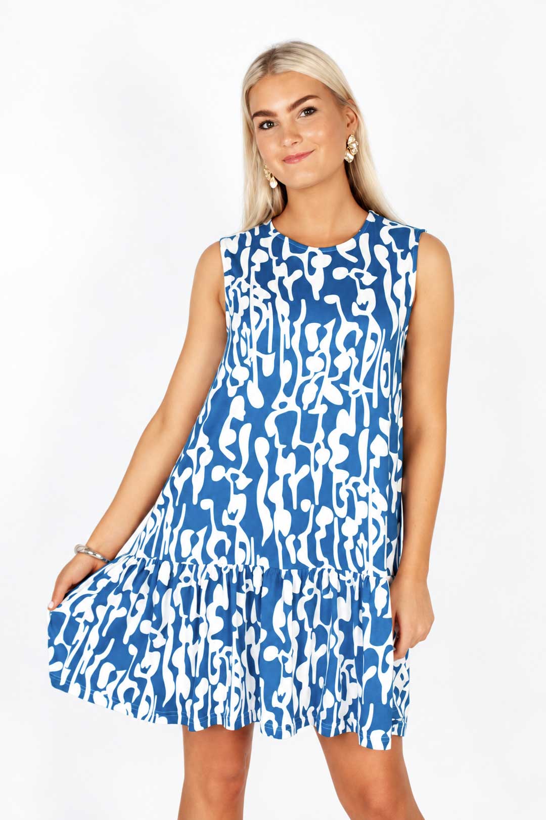 Drop Waist Mini Dress