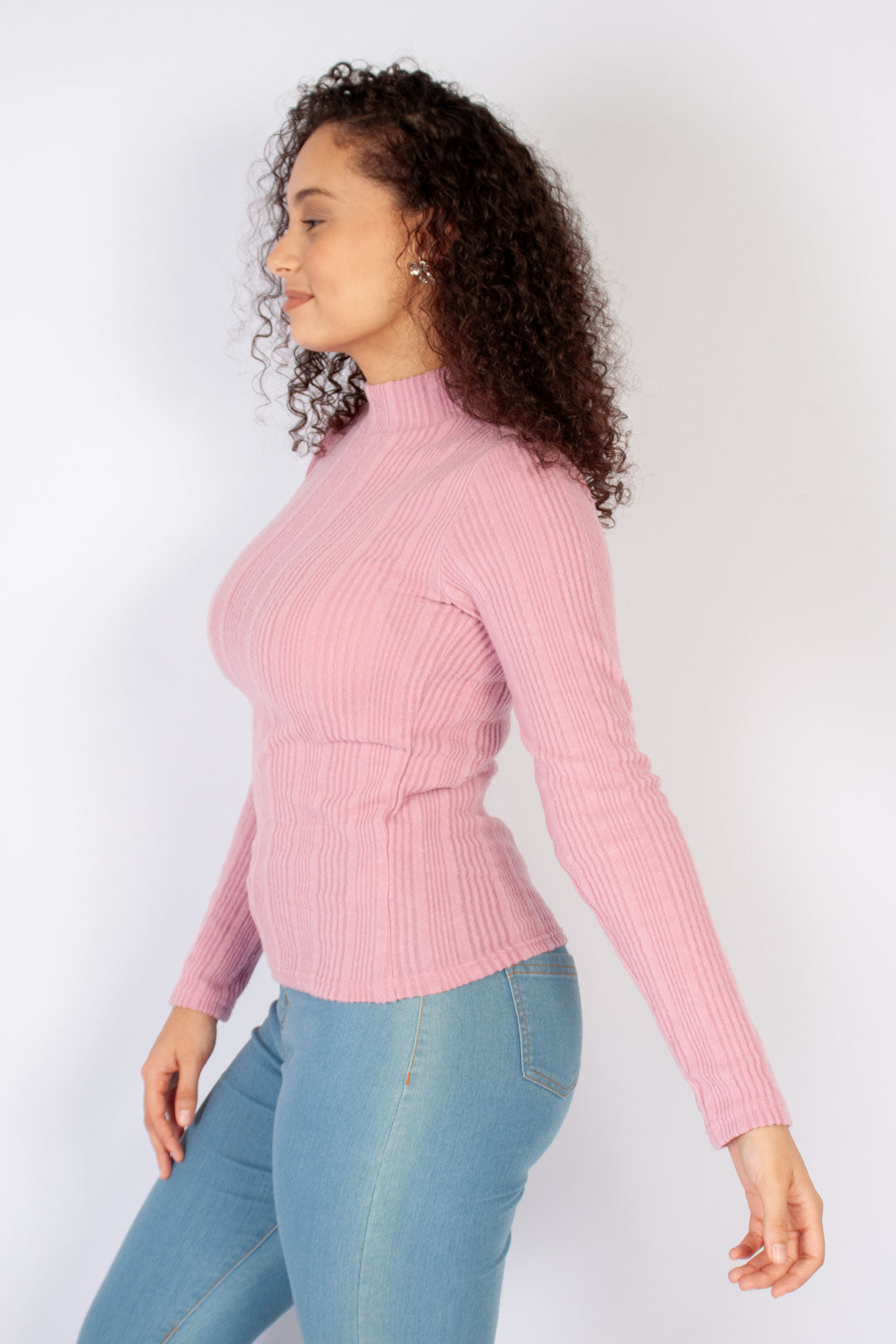 Long Sleeve Turtleneck Top