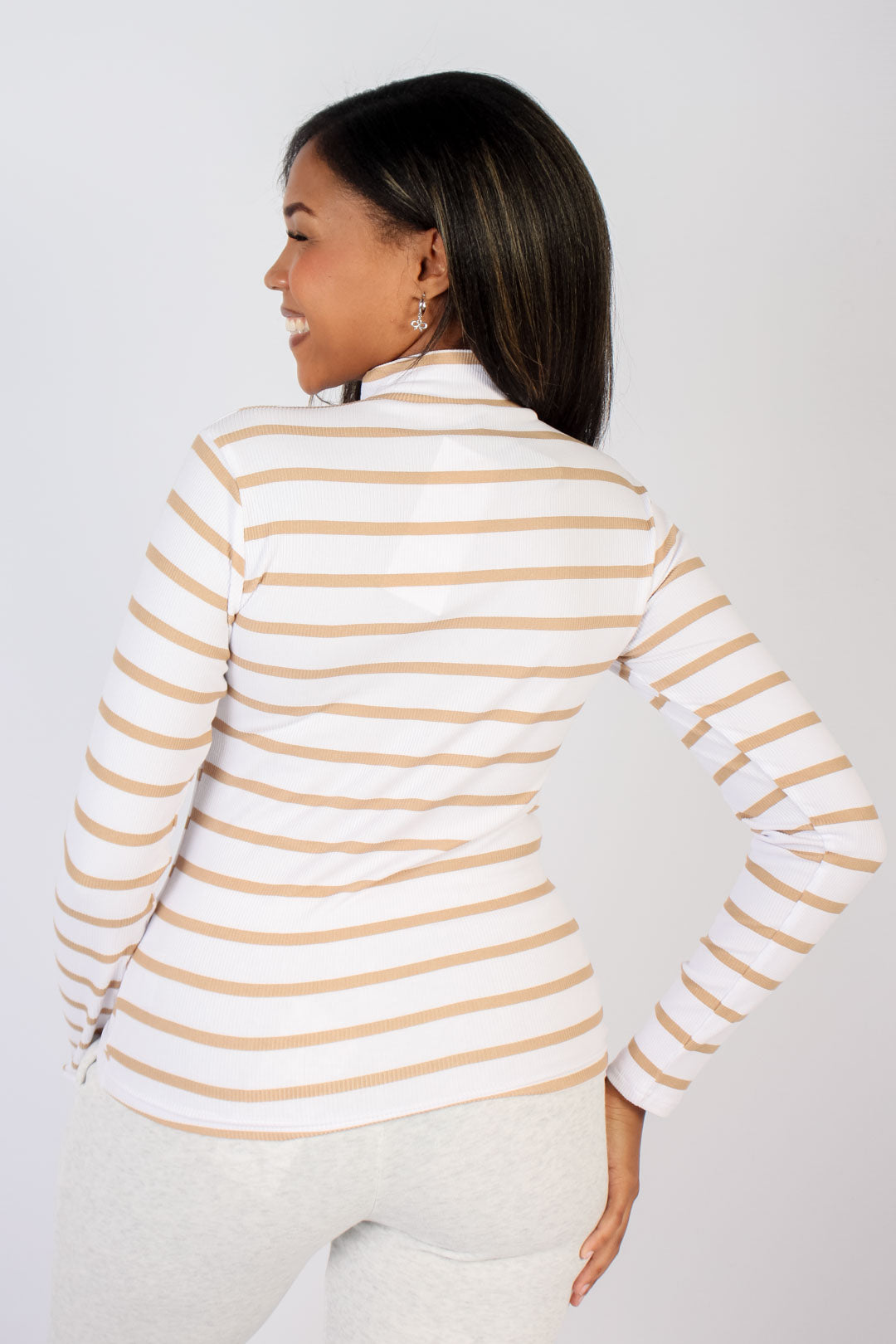 Long Sleeve Turtleneck Top