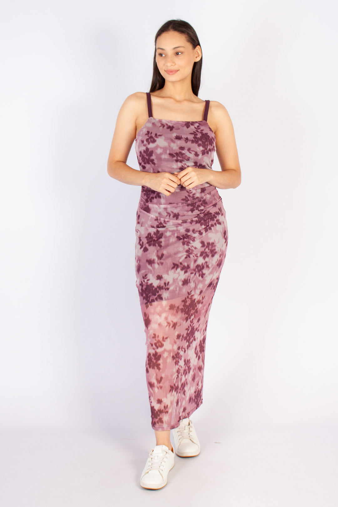 Mesh Maxi Dress