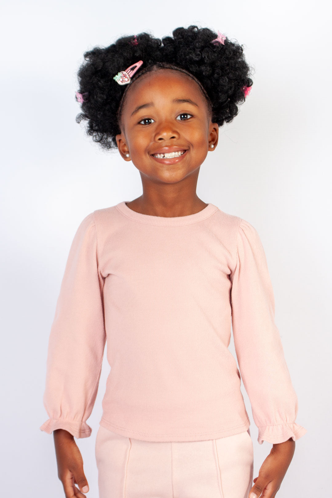 Long Sleeve Ribbed Top