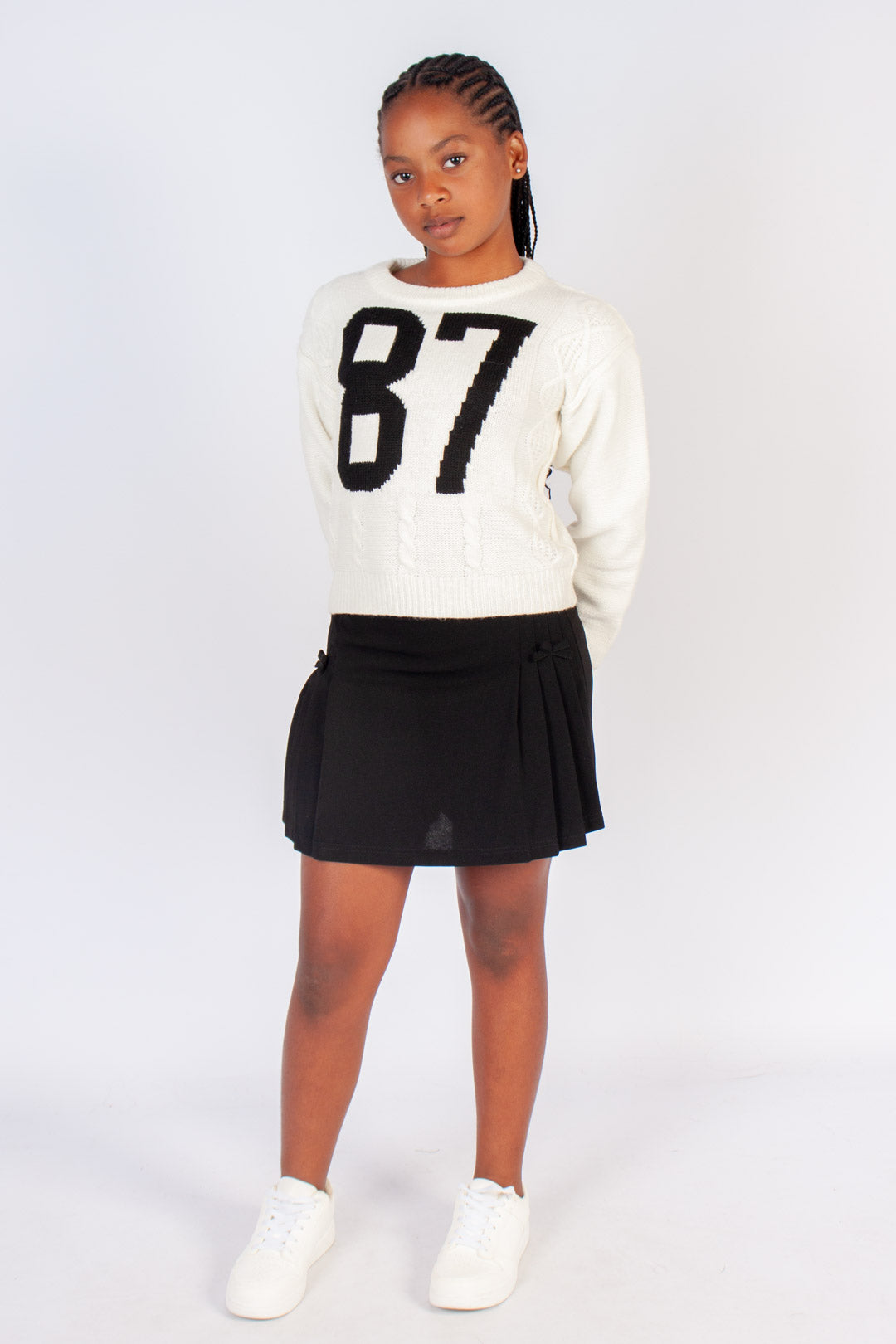 Pleated Skort
