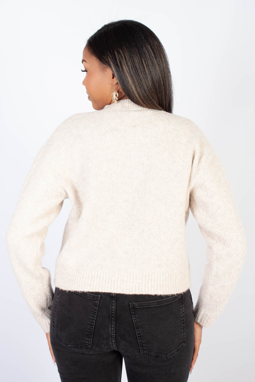 Crewneck Cardigan