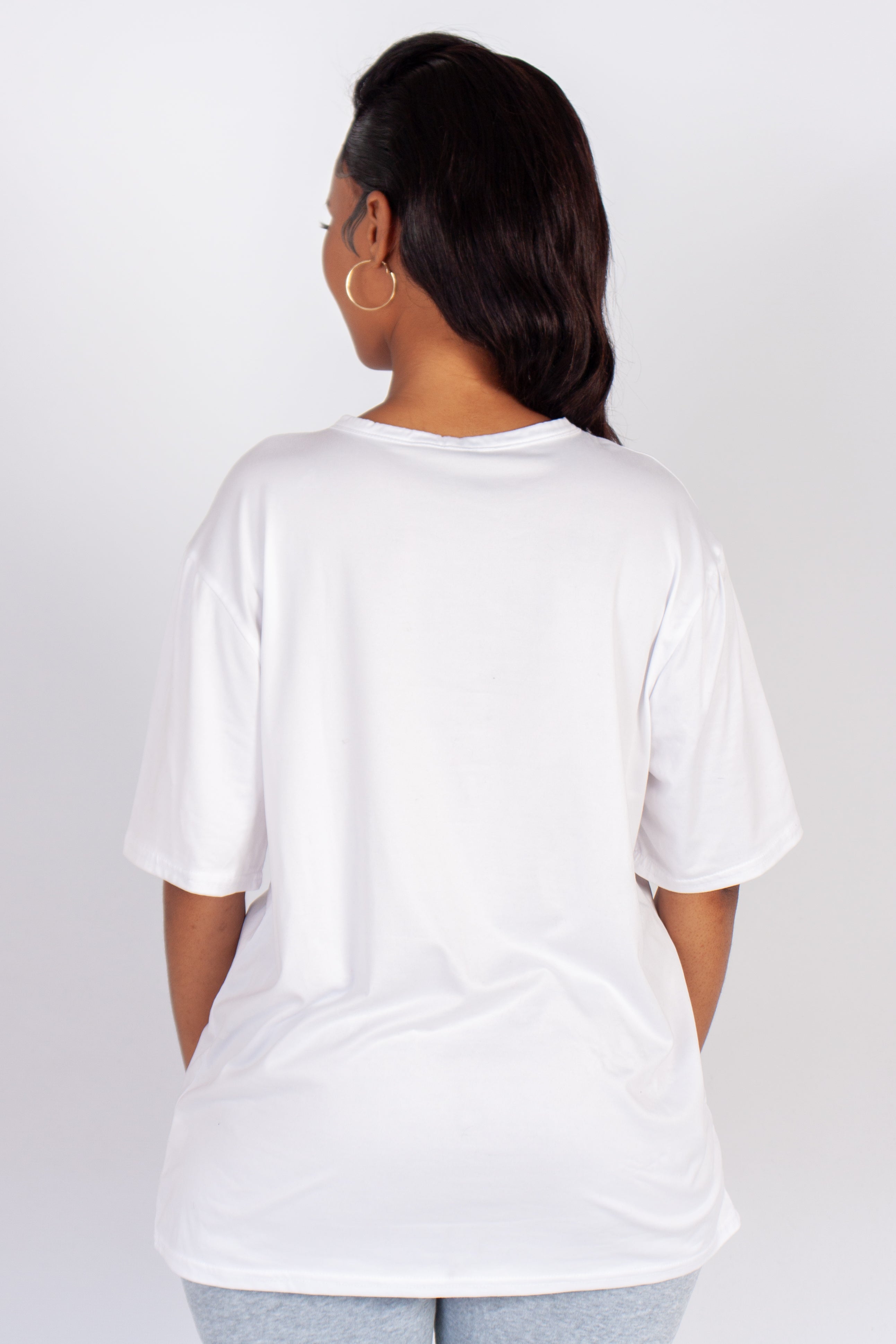 Graphic Oversized "LA California" T-Shirt