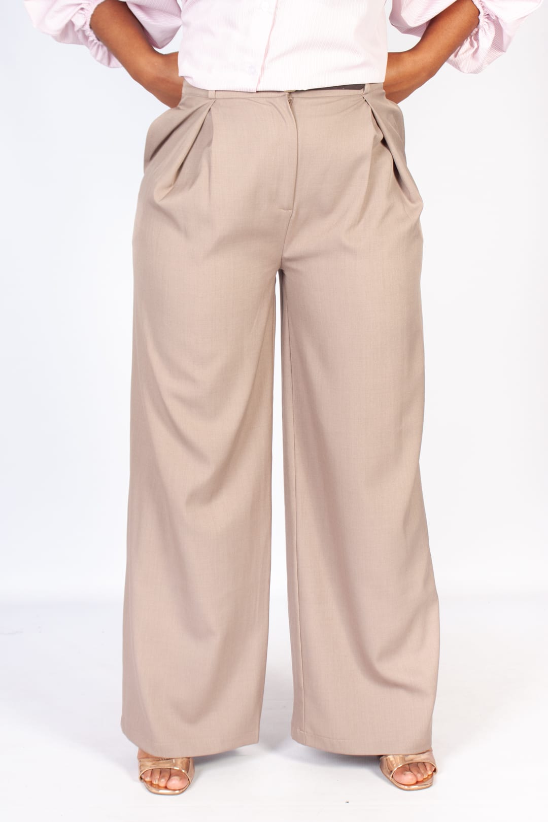 Pleated Puddle Pants