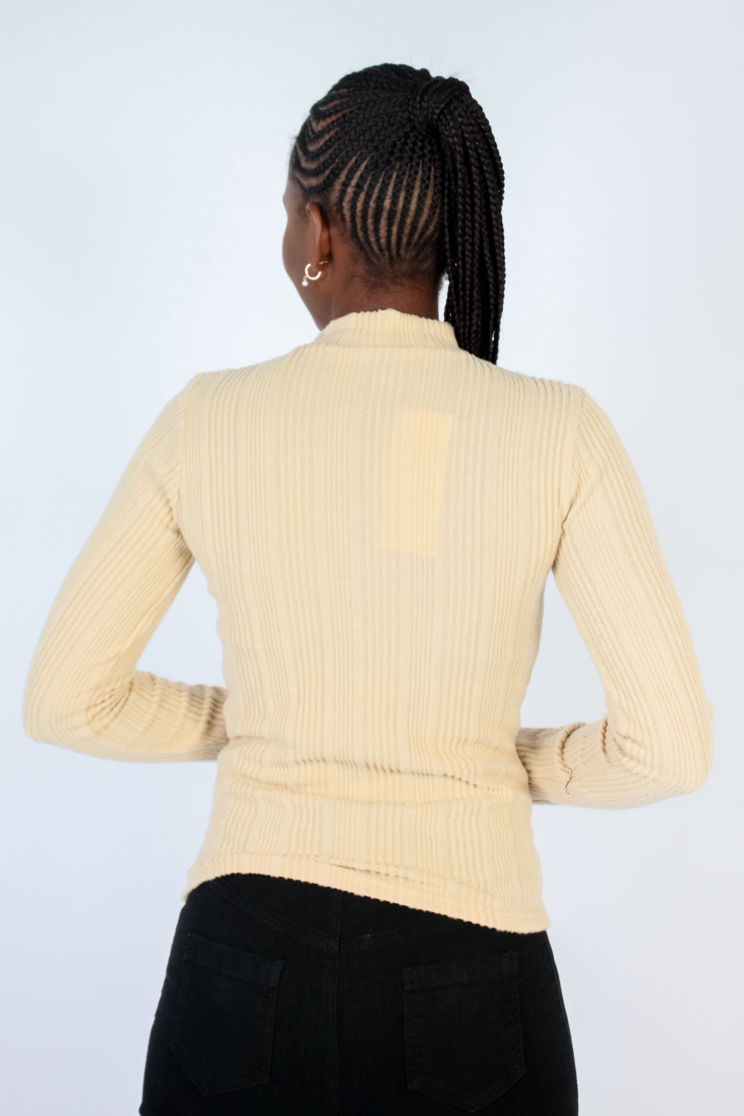 Long Sleeve Turtleneck Top