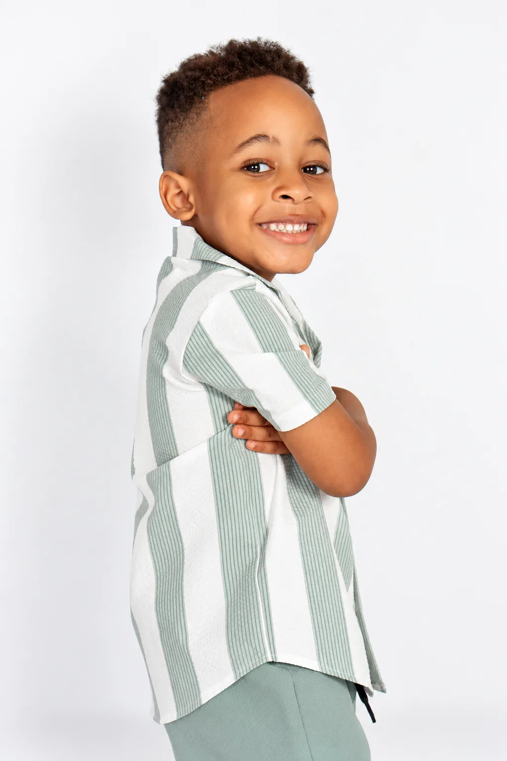 Stripe Swim Shirt