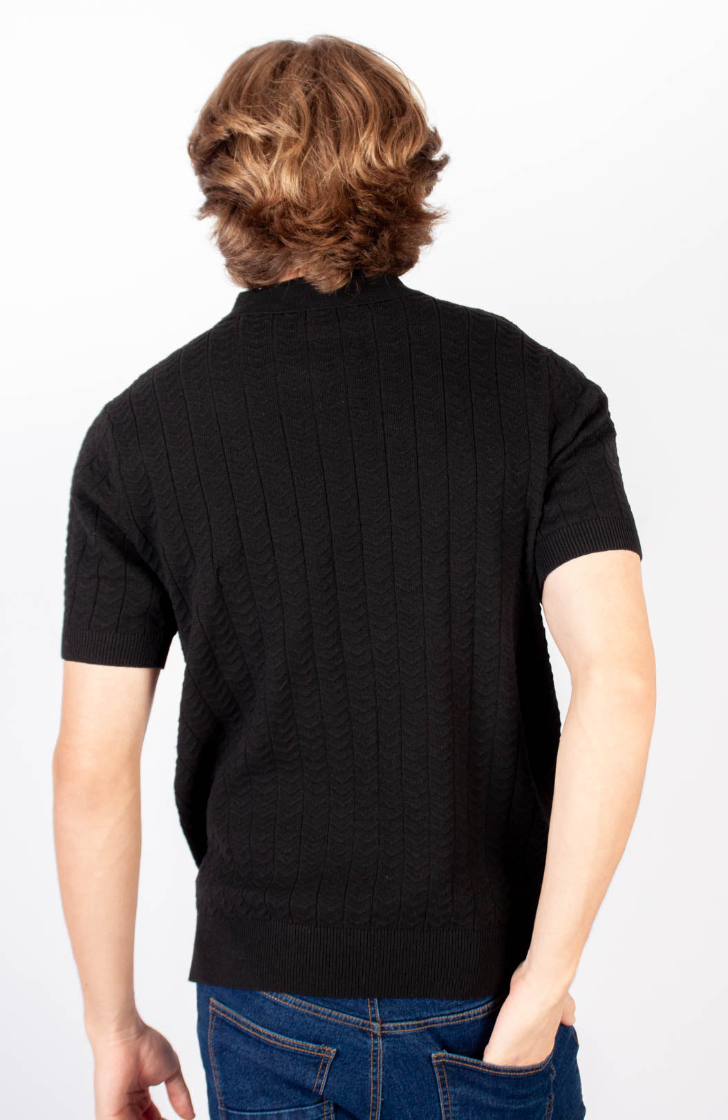 Knit Zip Golfer