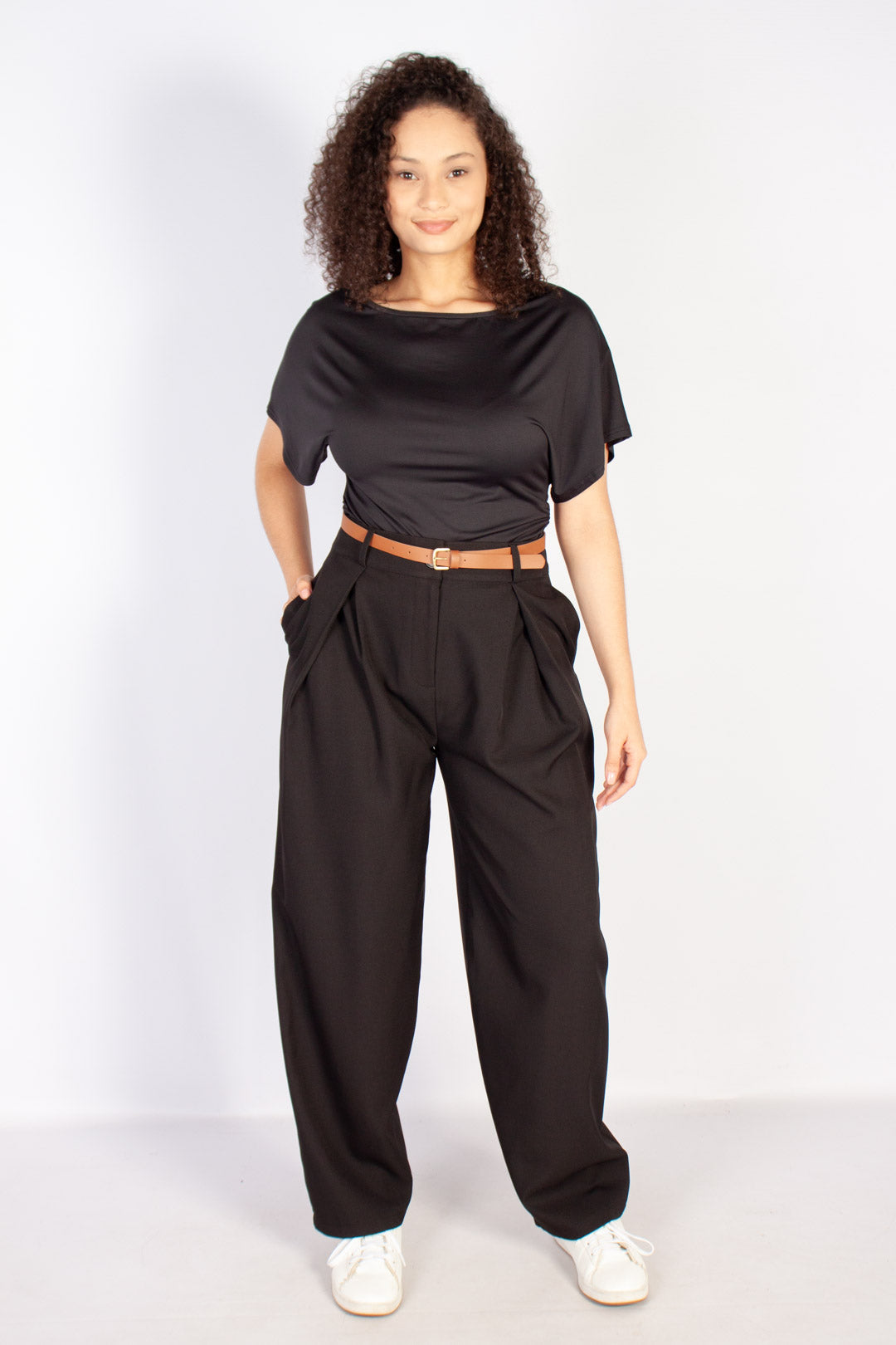 Asymmetric Ruched Top