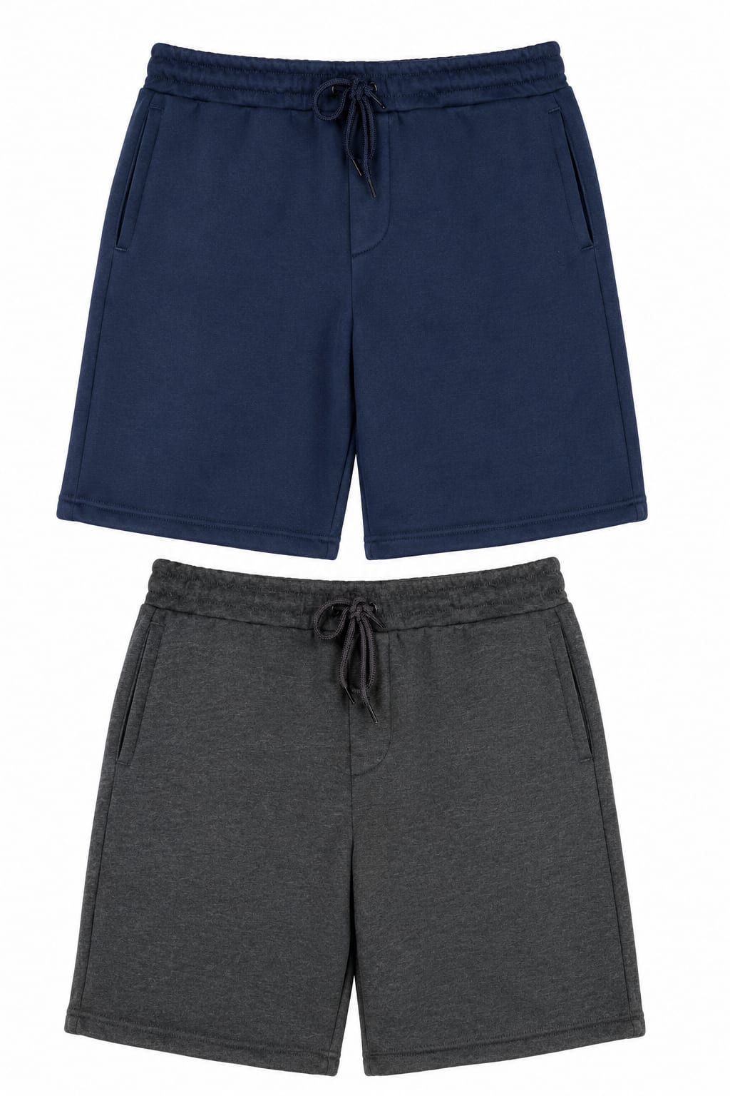 2 Pack Fleece Shorts