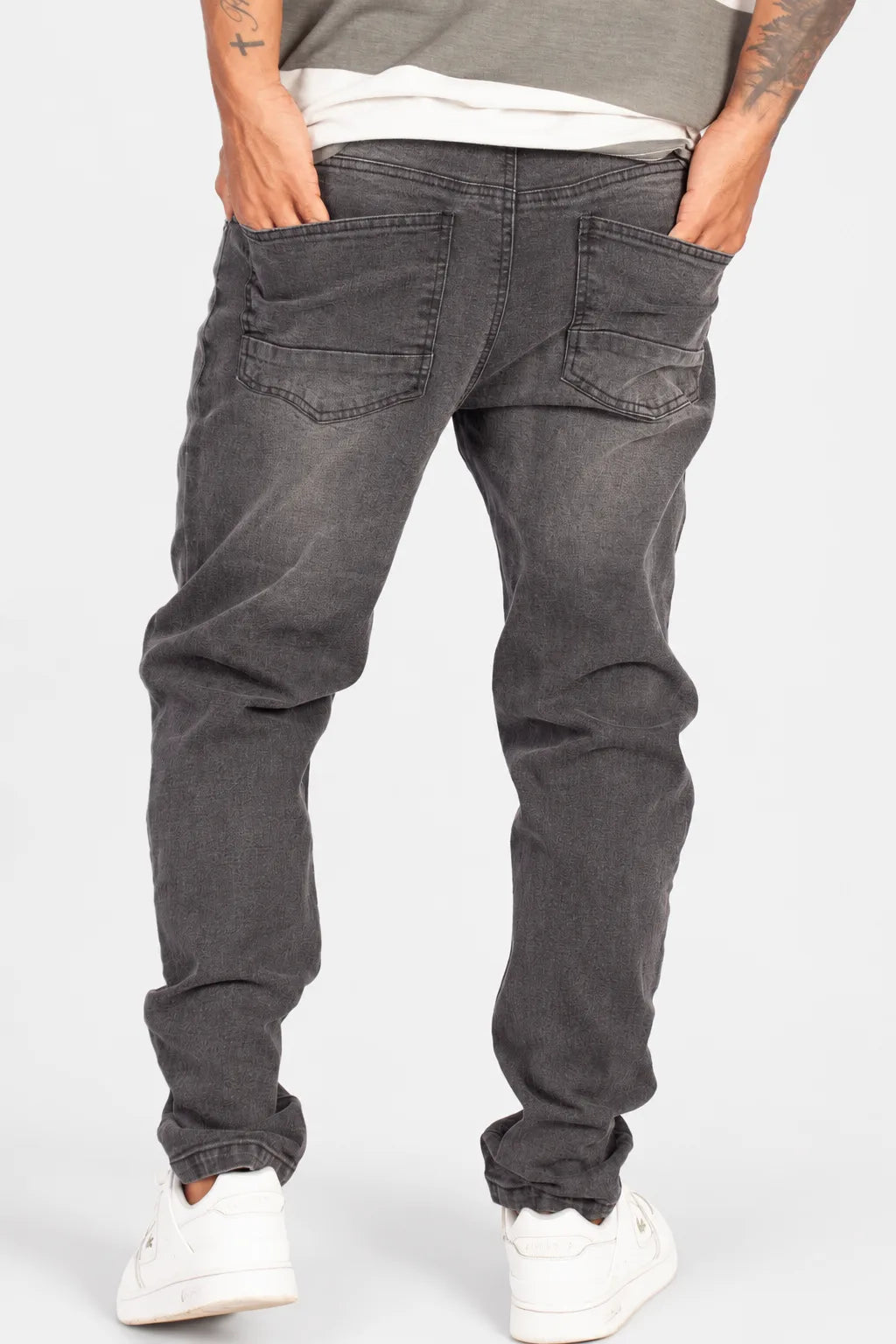 MENS SKINNY SINGLE CARGO DENIM