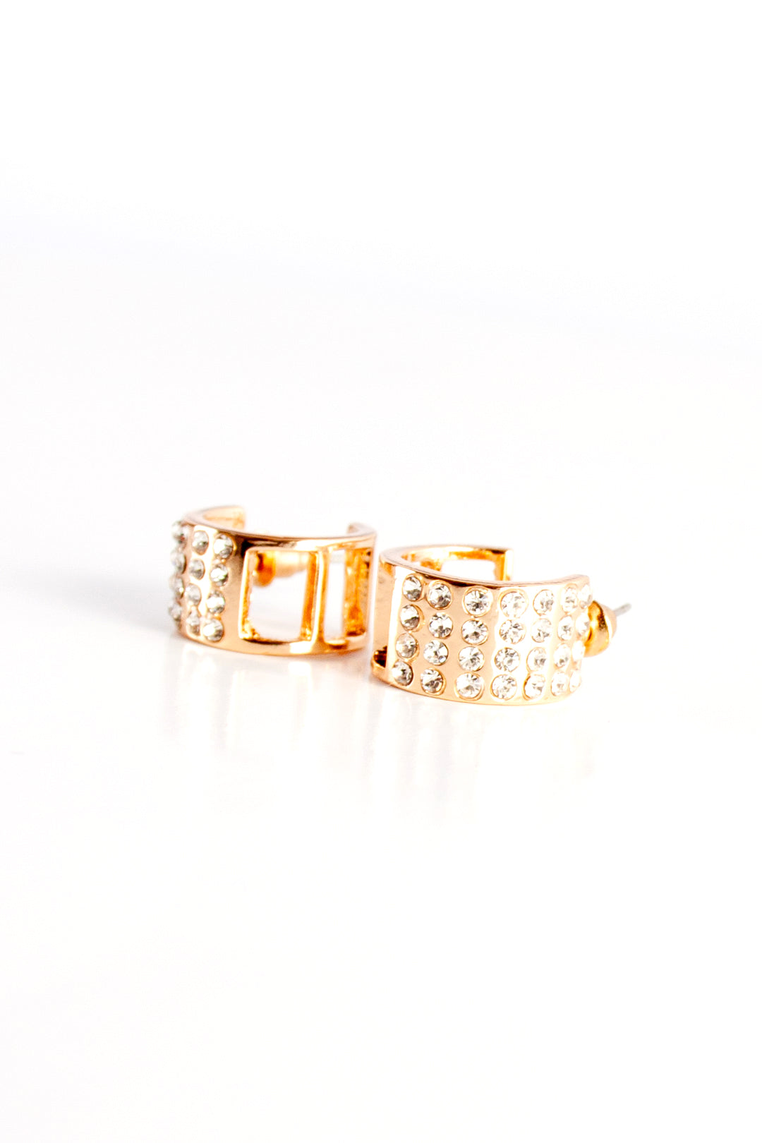 Diamonte Huggie Earring